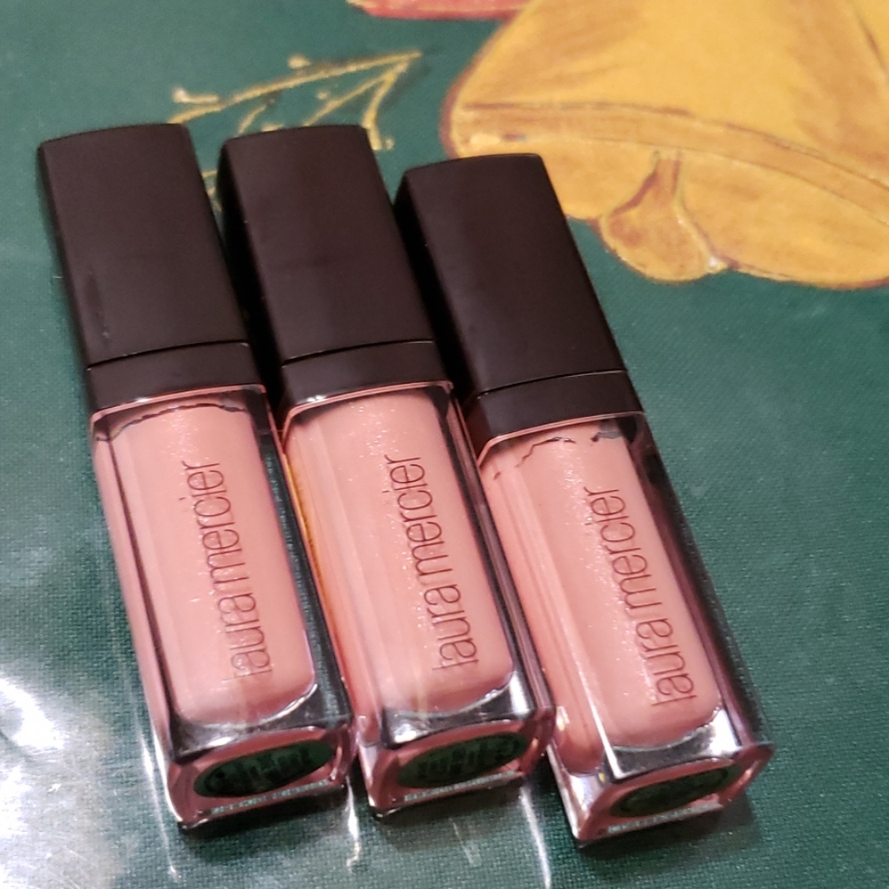 Laura Mercier Bare Baby Lip Glace (2.8 g) set of 3
